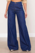 Load image into Gallery viewer, Indigo Wide Leg Jeans
