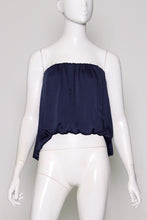 Load image into Gallery viewer, Silky Strapless Bubble Top
