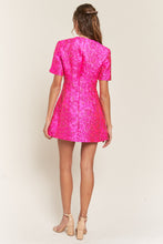 Load image into Gallery viewer, Beautiful Texture Mini Dress
