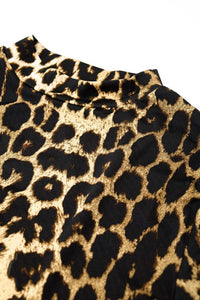 Long Sleeve Leopard Bodysuit