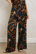 Load image into Gallery viewer, Conversational Satin Wide Leg Pants
