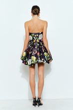 Load image into Gallery viewer, Bubble Hem Floral Dot Print Mini Dress
