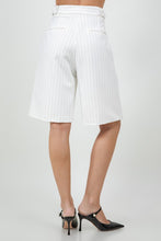 Load image into Gallery viewer, Pinstripe Bermuda Shorts
