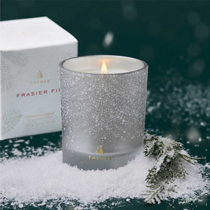 Fraiser Fir Flocked Poured Candle