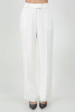 Load image into Gallery viewer, Soft Woven Trousers With Back Slit
