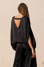 Load image into Gallery viewer, Silk Caftan Top With Back Band
