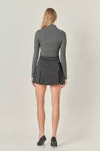 Load image into Gallery viewer, Satin Single Pleat Skort
