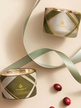 Load image into Gallery viewer, Frasier Fir Frosted Plaid Candle Set
