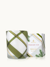 Load image into Gallery viewer, Frosted Plaid Votive Candle
