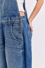 Load image into Gallery viewer, Mid  Waisted Barrel Overall
