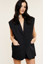 Load image into Gallery viewer, Oversized Blazer Vest
