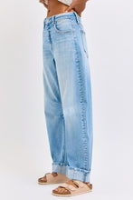 Load image into Gallery viewer, Mid Waist Barrel  Leg With Cuff
