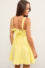 Load image into Gallery viewer, Ruched Waist Shirring Flare Dress
