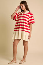 Load image into Gallery viewer, Skirt Dress with Shorts Puffy Sleeves

