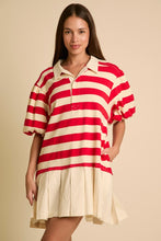 Load image into Gallery viewer, Skirt Dress with Shorts Puffy Sleeves
