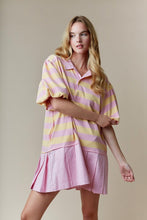 Load image into Gallery viewer, Skirt Dress with Shorts Puffy Sleeves
