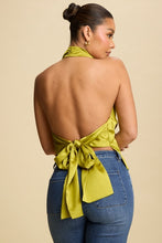 Load image into Gallery viewer, Drape Satin Cowl Top
