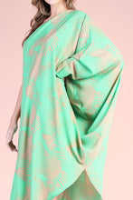 Load image into Gallery viewer, Halia Leaf Asymmetrical One Sleeve Dress
