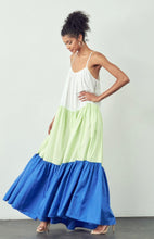 Load image into Gallery viewer, Color-block Maxi Dress
