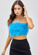 Load image into Gallery viewer, Fur Tube  Crop Top
