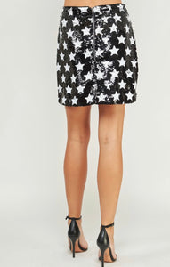 Sequin Star Skirt