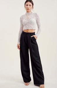 Wide Legs Tailored Pants