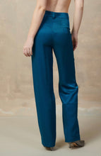 Load image into Gallery viewer, Teal Blue Straight Leg Pants
