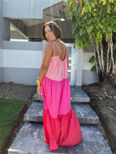 Load image into Gallery viewer, Color-block Maxi Dress
