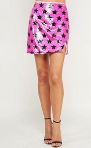 Sequin Star Skirt