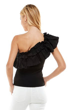 Load image into Gallery viewer, One Shoulder Ruffle Top
