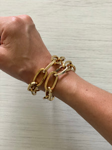 Tova Big link chain bracelet