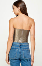 Load image into Gallery viewer, Faux Leather Corset

