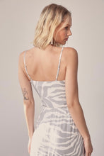 Load image into Gallery viewer, Zebra Printed Drawstring Cami Top
