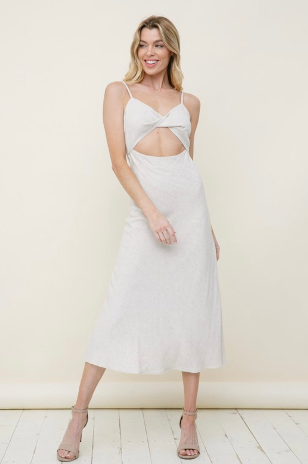 peekaboo midi dress Peekaboo Midi Dress