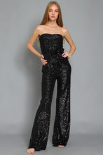 Load image into Gallery viewer, Tube Sequin Jumpsuit
