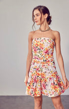 Load image into Gallery viewer, Cute Flowers Tube Dress
