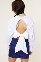 Load image into Gallery viewer, Open Back Cotton Shirt
